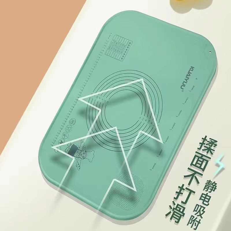 加厚硅胶揉面垫  食用r级卡扣收纳多功能面粉垫  家用硅胶和面面