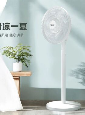 沃牧电扇落地扇家用客厅轻音摇头风扇机械台式立式宿舍节能电风扇