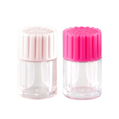 角膜塑形镜眼镜盒ok镜储存瓶RGP硬性眼镜双联盒收纳盒镜盒露晰得