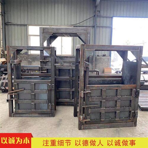 升降式打包机 废旧方管压块机 不锈钢废铁打包机