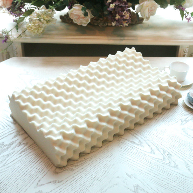 啦帕莎泰国天然乳胶枕头枕芯养护颈椎保健家用特价橡胶枕单人