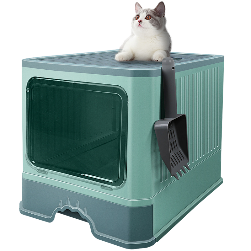 猫砂盆全封闭抽屉顶入式防外溅防带砂特大超大号猫咪用品厕所隔臭