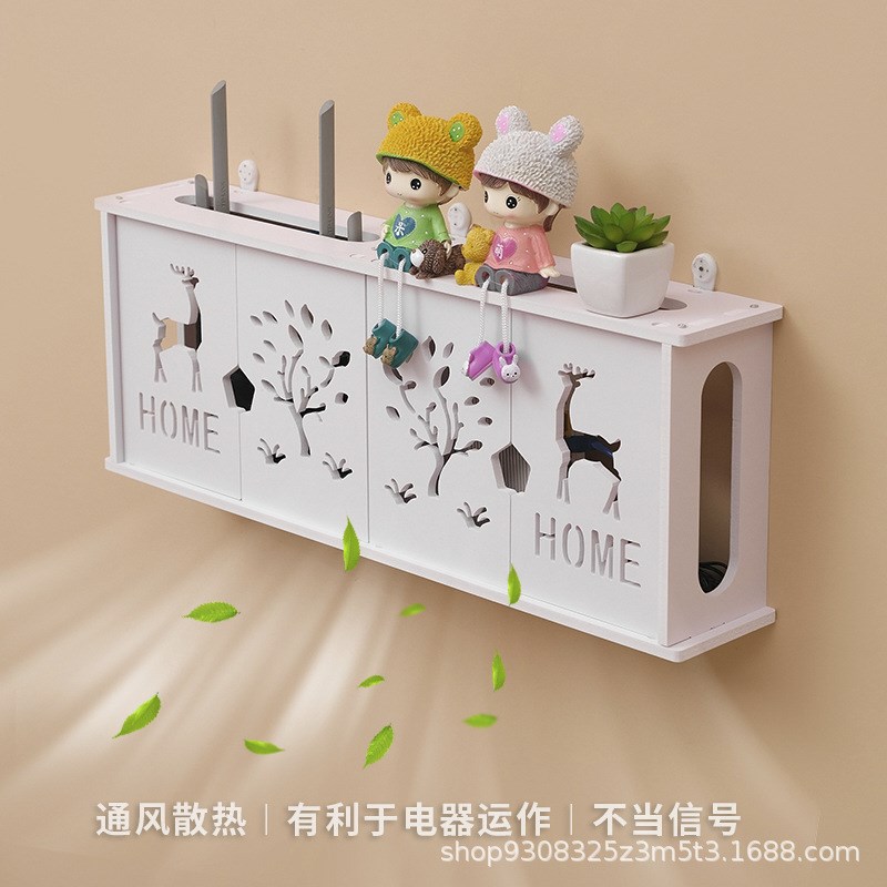 墙面插座洞遮挡装饰电视遮丑神器盖板墙上插墙插排X插头美化线盒