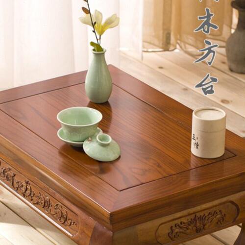 榆木榻榻米茶几日式地台阳台飘窗桌炕桌喝茶矮桌小桌子实木学习桌