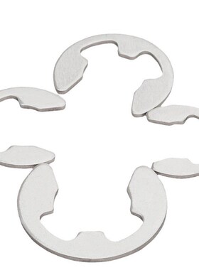 G896  304不锈钢开口挡圈 EC型卡簧扣 E型扣 1.2-20