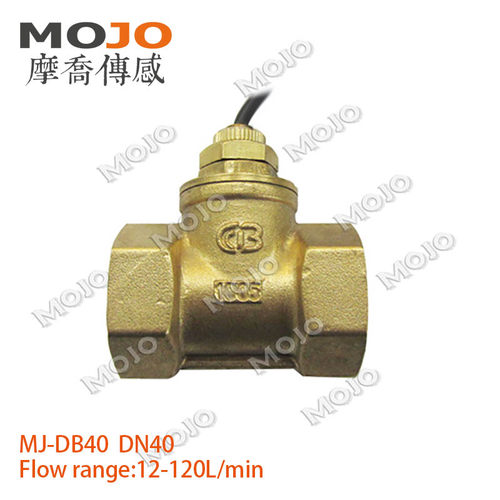 水流开关DN32DN40DN50 一寸半2寸开关量DB32 DB40挡板式流量开关