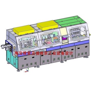 FOG液晶面板制程设备图纸上料贴ACF胶带压机液晶面板制程设备图纸