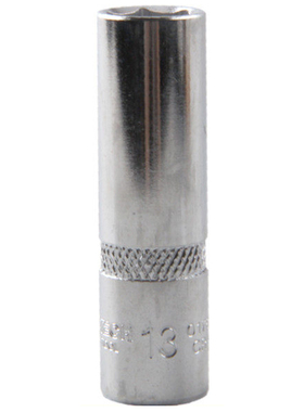 捷科3/8六角公制加长套筒子铬钒钢耐强冲击10mm中飞 SK3/8-D6-D24