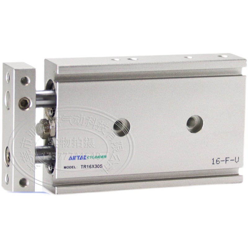 亚德客双轴气缸TR6X10S/TR16/TR20/TR25/TR32X50X60X70X80X90X40S