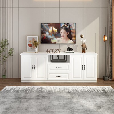 新疆电视柜简约现代客厅家用欧式农村小户型卧室落地高款电视