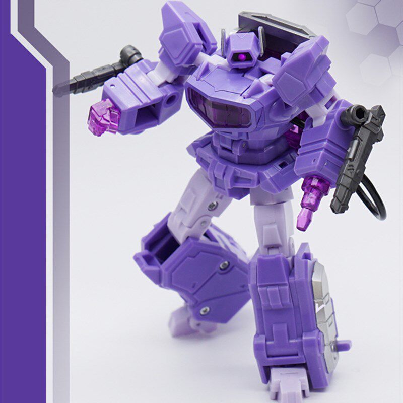 MFT震荡波变形玩具小比例MF35C守望者铁工厂口袋战争机器人现货