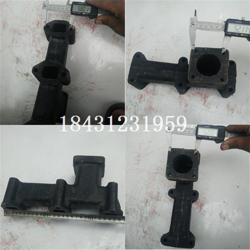 DFAM/东风农机/东风拖拉机配件/常柴390排气管 消声器 柴油机