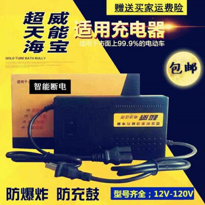 伏特佳新大洲本铃电动车充电器48V20AH60V30AH64V12AH72V50AH80V