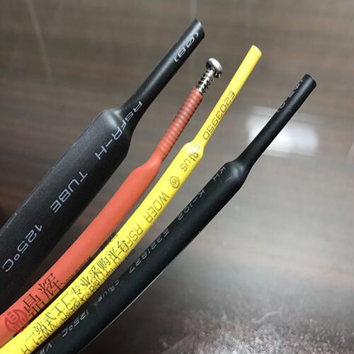 沃力达热缩管绝缘套管 黑色直径1/2/3/4/5/6/7/8/9/10/12/14-60mm