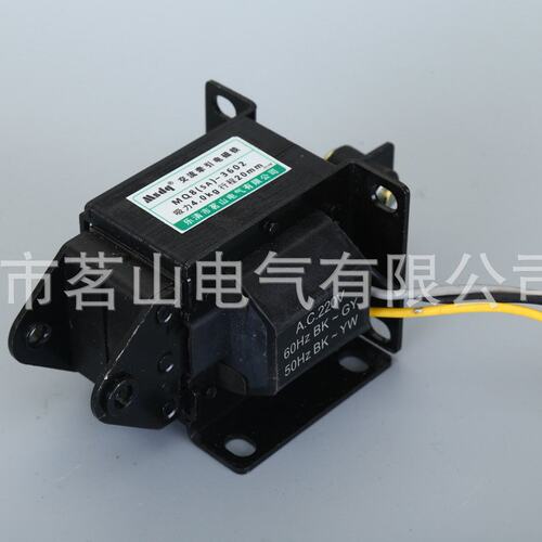茗山 交流牵引电磁铁 SA-3602（4kg) 行程20mm牵引力40N 线圈220v