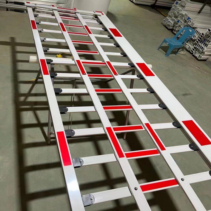 空降闸道闸杆铝合l金栅栏杆停车场拦车杆门卫升降杆小区挡车起落