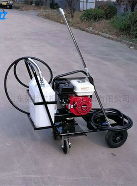 Road spreading machine路面翻新沥青喷洒机手推式沥青摊铺机