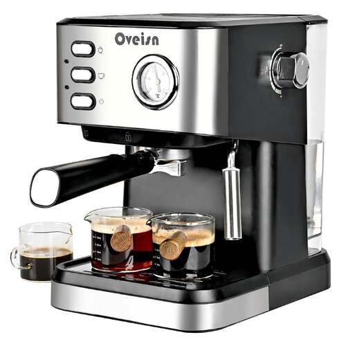 咖啡机家用小型蒸汽咖啡机手磨咖啡电动咖啡机coffee machine