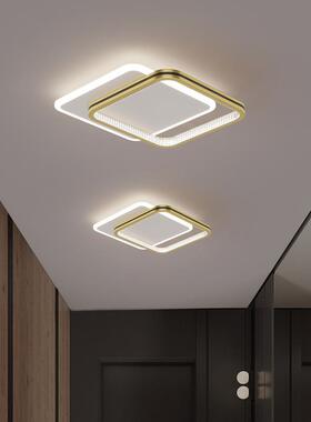 过道走廊灯轻奢简约现代衣帽间吸顶灯北欧创意个性玄关阳台led灯