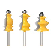 木工线条刀扶手刀鱼尾鱼型多线条扶手刀修边机铣刀线条顶角线铣刀