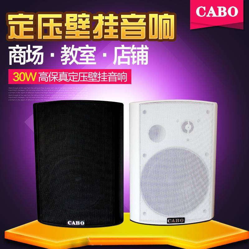 CABO/加宝KD-711/KD-712大功率壁挂音箱30W/40W公共广播挂壁音响