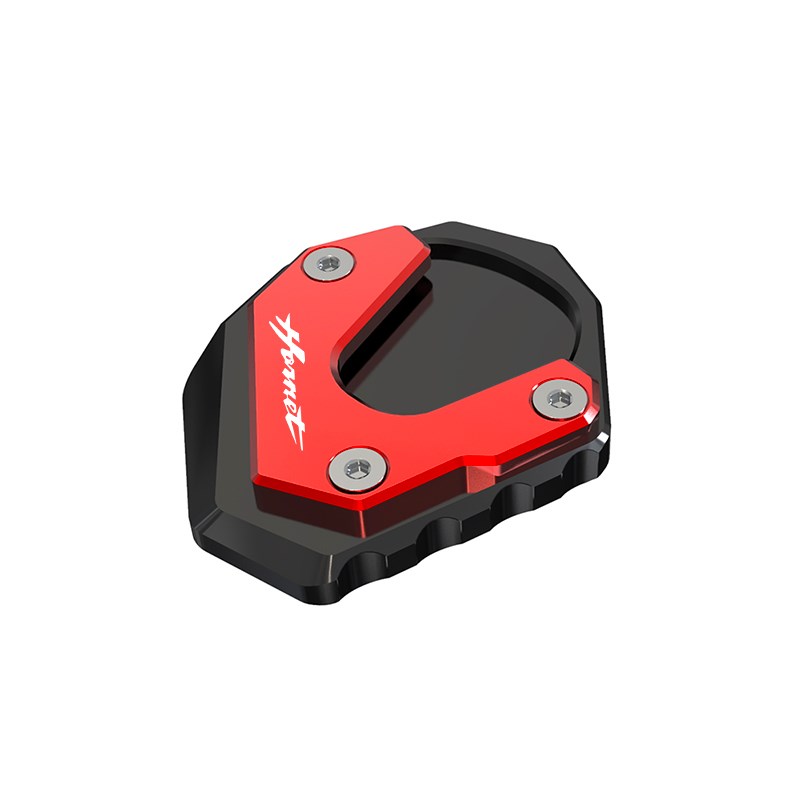 适用本田CB750 HORNET黄蜂改装侧边撑加大底座脚架脚撑加宽垫配件