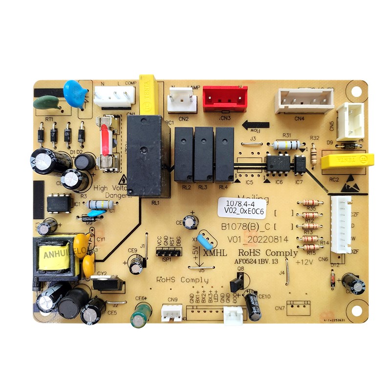 适配美菱冰箱主板 BCD-450ZE9N 9A  9T主板 B1078 .4-4控制板