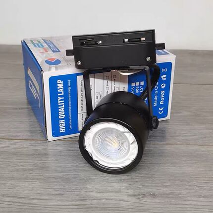 GU10/MR16导轨射灯轨道灯LED导轨灯5W100-220V可换灯杯迷你小型灯