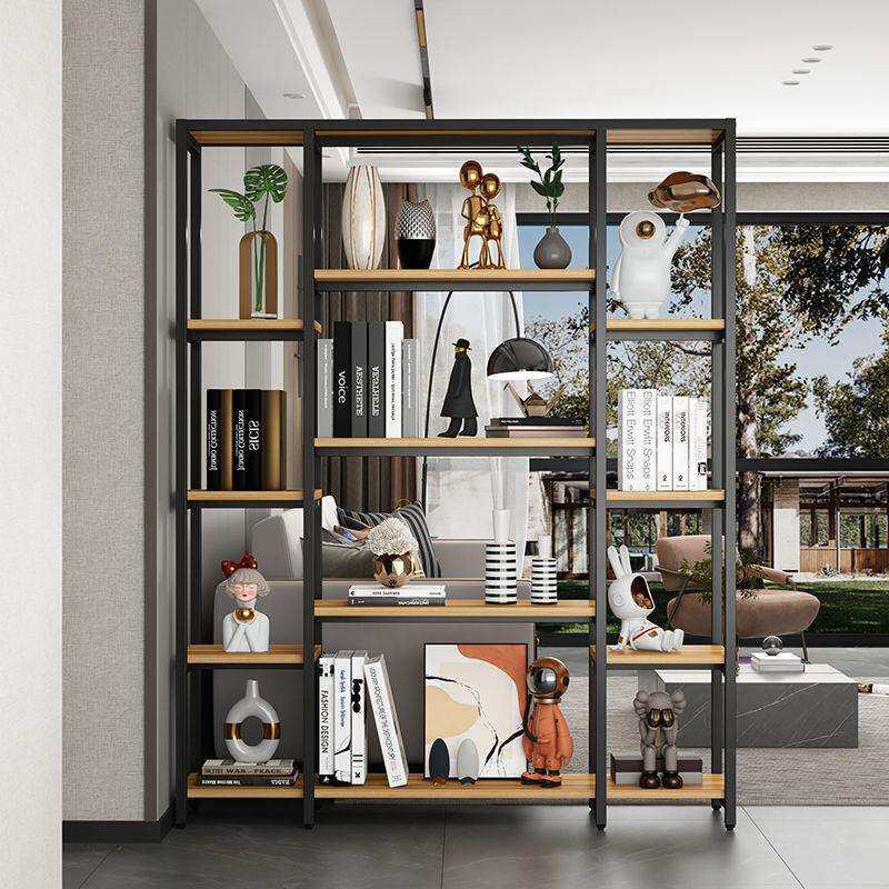 落地置物架客厅隔断简约创意书架阳台花架花盆架办公室博古展示架