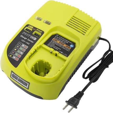 P117适用于利优比工具电池12-18V3A充电器P108P107P189PBP002