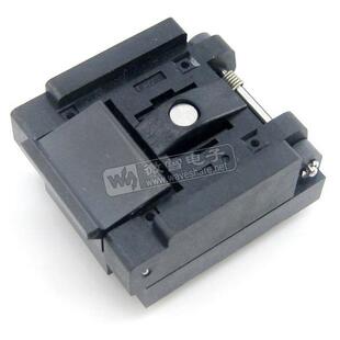 QFN-16(24)B-0.5-02编程座、测试座对QFN16的IC芯片进行烧写测试