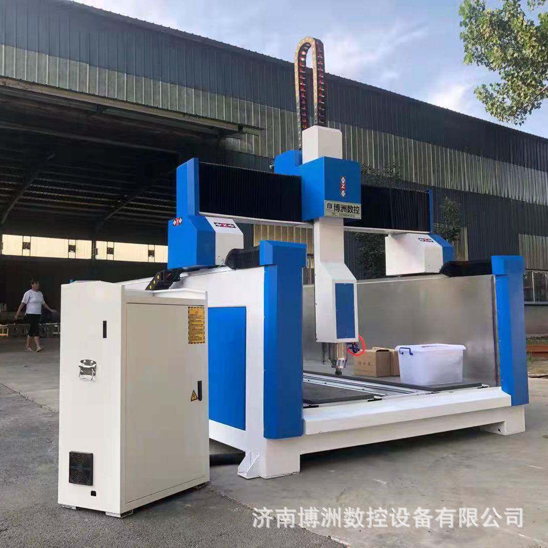 供应大型5轴联动保利龙泡沫3维立体木模模具雕刻机