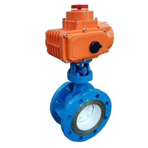 不锈钢硬密封电动法兰蝶阀D943H防爆开关调节高温导热油蒸汽蝶阀