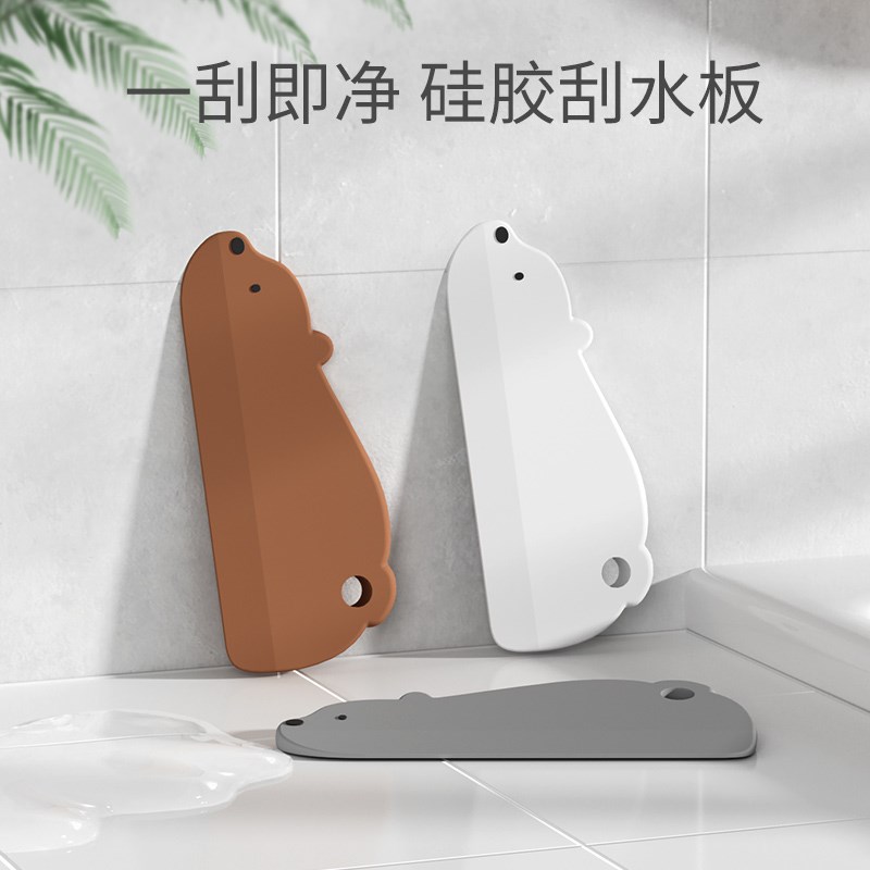 硅胶台面刮水板扫水刮板擦玻璃神器浴室刮水卫生间厕所茶盘推水器