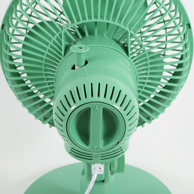 家用小型电风扇小型宿舍摇头台扇学生桌面台式小风扇大风力插电扇