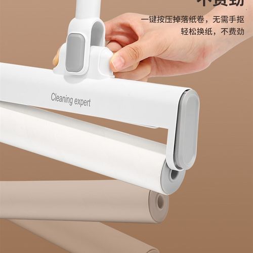 粘毛器滚筒长杆滚刷猫替换大黏沾床上扫地板灰尘吸头发神器可撕纸