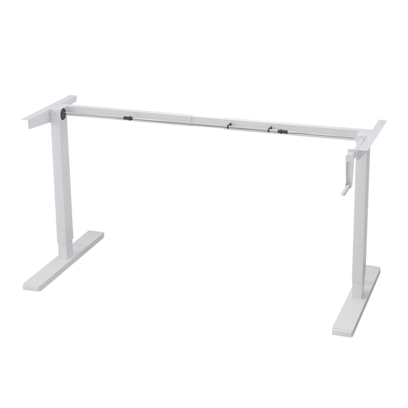 手摇升降桌手动桌架可办公工作台支架式电脑台式桌子宜学习家书桌