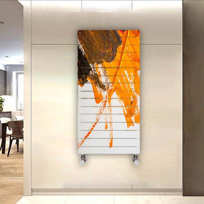 铜铝复合暖气片家用集中供暖壁挂明装水暖散热片超薄卧室艺术暖气