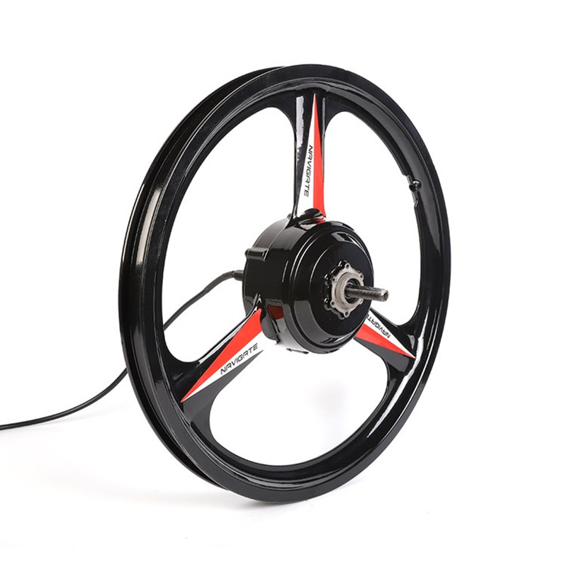 16 20 26寸镁合金三刀一体轮正步通用折叠电动山地车变速电机48V