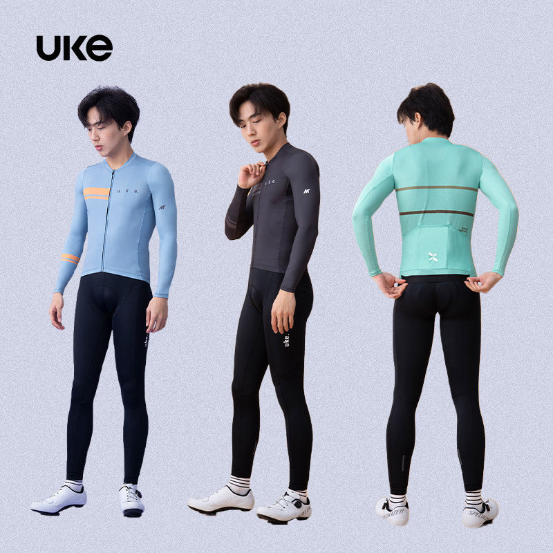 UKE骑行服男子长袖骑行服新款专业骑行服