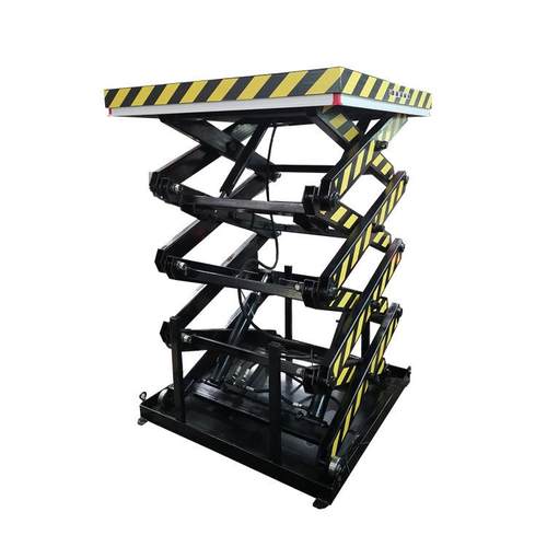 固定剪叉升降货梯批量剪刀叉升降平台大吨位装卸货升降台