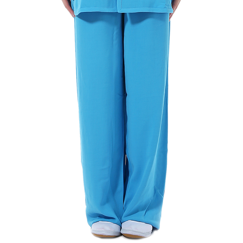 武极堂高弹麻太极裤灯笼裤太极拳练功裤晨练练功裤灯笼裤男女夏季