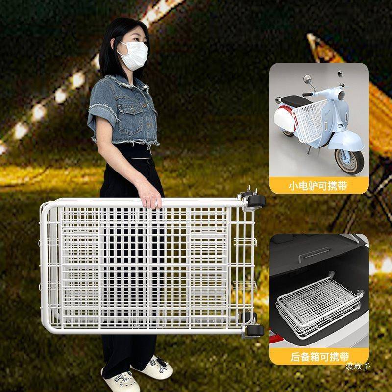可折叠手推车轻便地摊小推车夜市摆摊车便携冰粉摊位架出摊手推车