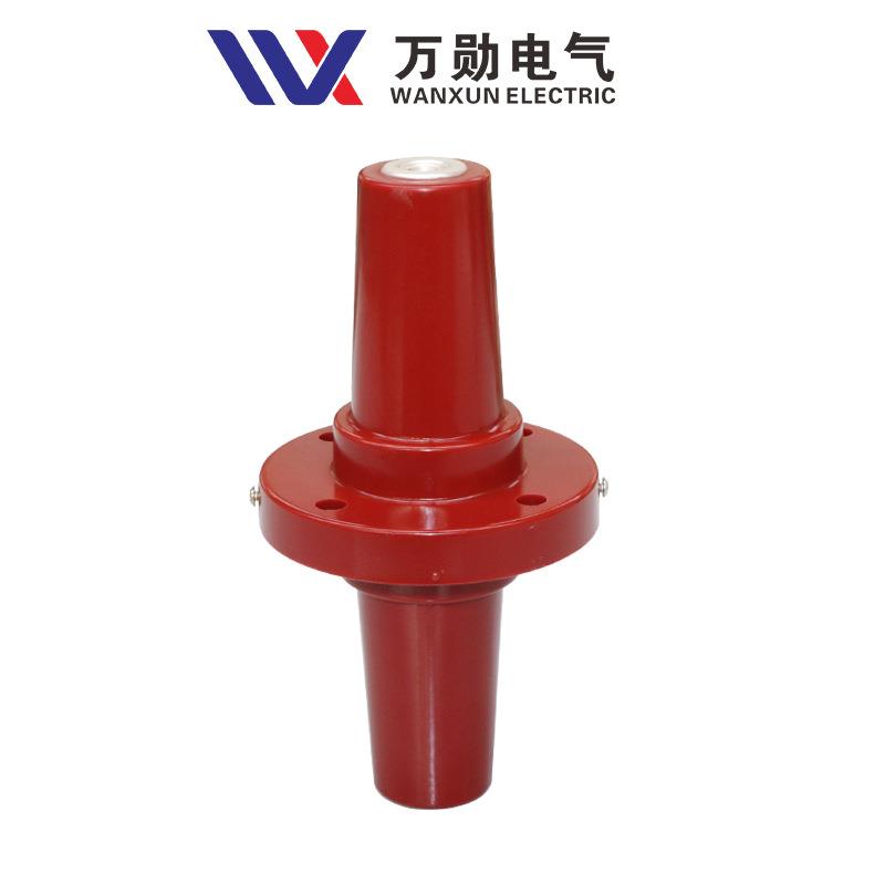 万勋DJTG-12/630A双通对接套管10KV欧式对接套管电缆分支箱套管