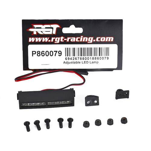 RC遥控模型车1/10RGT86190改装升级配件前杆LED探照灯P860079