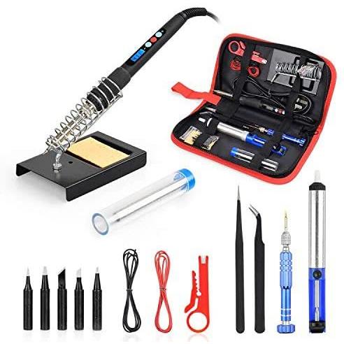 60W可调节温度快速加热陶瓷恒温焊接铁液晶显示屏焊接电路板维修