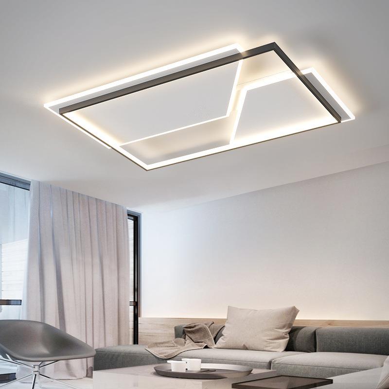 客厅灯2023年新款北欧led吸顶灯简约现代轻奢创意房间主卧室灯具