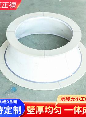 风机软连接下料口PVC通风管伸缩式帆布软连接