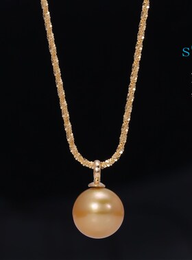 DIY配件S925纯银带硅胶调节闪花链多功能加粗毛衣链套链锁骨链女