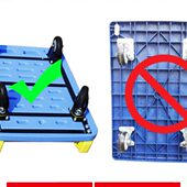 向荣SUPO添德利150kg300kg塑料折叠平板车静音手推车工具车拉货车